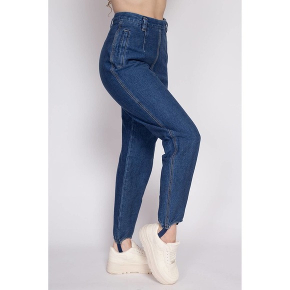 90s Lizwear Stirrup Side Zip Jeans - Medium, 28" | Vintage High Waisted - Picture 4 of 10